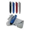 Union Printed, Stylus with Microfiber Cloth